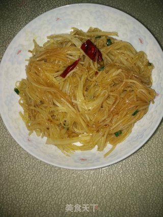 酸辣土豆丝的做法