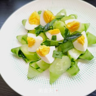 黄瓜鸡蛋沙拉