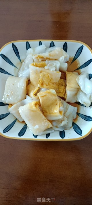 鸡蛋肠粉的做法