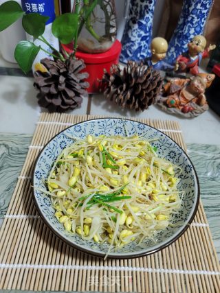 鸡汤黄豆芽的做法