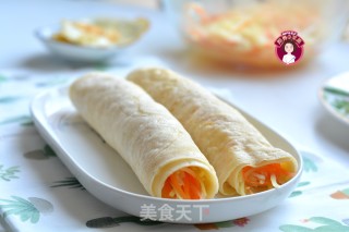 低脂早餐——土豆丝卷饼的做法