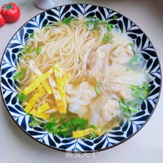 馄饨汤面的做法