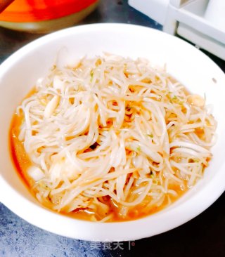 清炒绿豆芽的做法