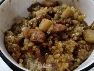 鲜肉糯米饭的做法