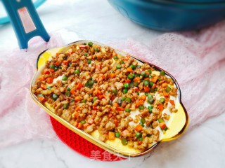 豆腐肉末蒸蛋的做法