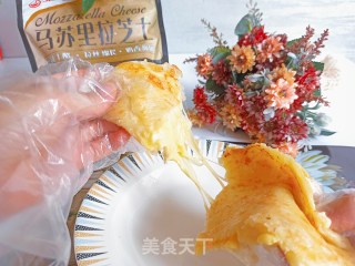 奶酪拉丝手抓饼的做法