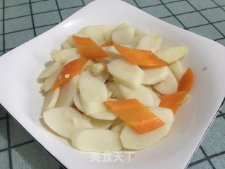 清炒山药的做法