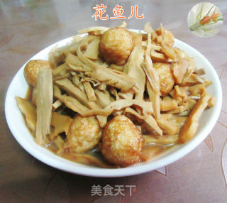 小炸蛋烧水笋的做法