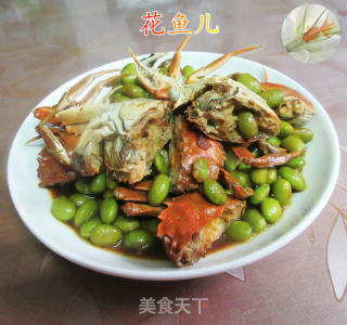 毛豆炒六月黄的做法