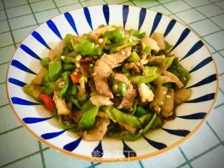 辣椒炒肉片的做法