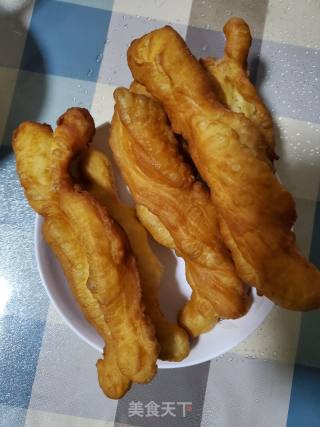 自制炸油条的做法