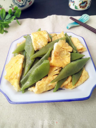 鸡蛋炒豆角的做法