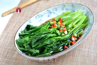 白灼芥兰的做法