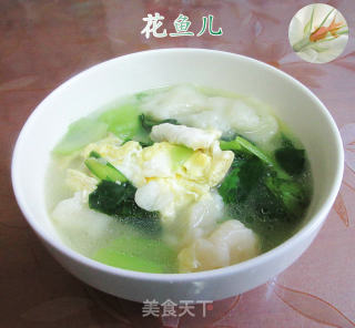 鸡蛋菜芯面疙瘩