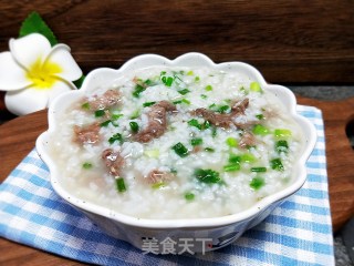 生滚牛肉粥的做法