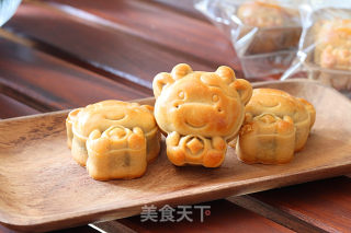 经典广式月饼，万能皮配方，馅料随意换！的做法