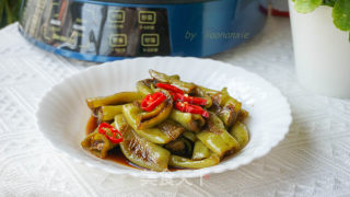虎皮辣椒的做法