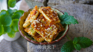 铁板豆腐的做法