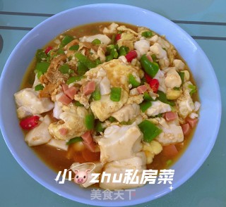 豆腐抱蛋的做法