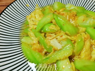 丝瓜炒蛋的做法