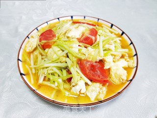 韭黄炒鸡蛋的做法