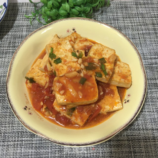茄汁豆腐的做法