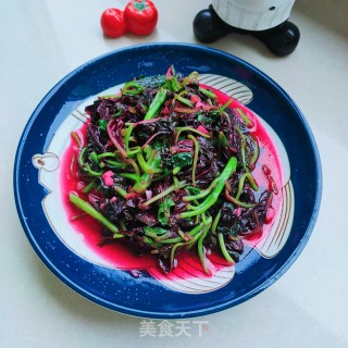 蒜香苋菜的做法