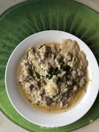 千刀肉蒸蛋的做法