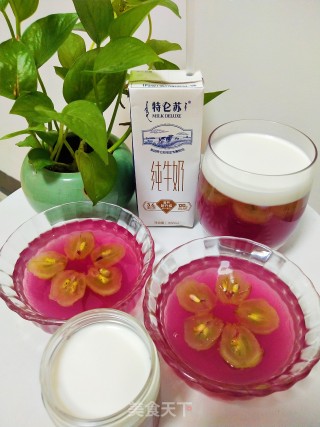 夏日限定????高颜值葡萄果冻，酸酸甜甜就是你葡萄果冻