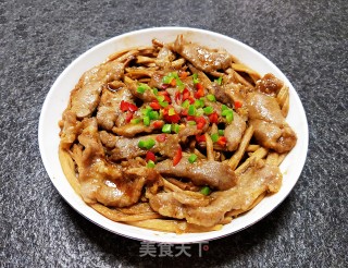 金针菜蒸肉片的做法