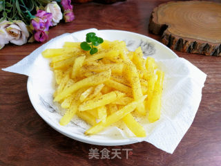 炸薯条的做法