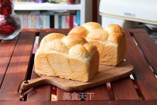 超柔软的乳酸菌奶油吐司，比棉花还柔软哟！的做法