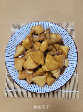 五花肉烧凤尾笋块的做法