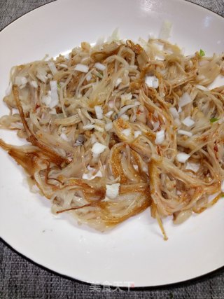 香煎金针菇的做法