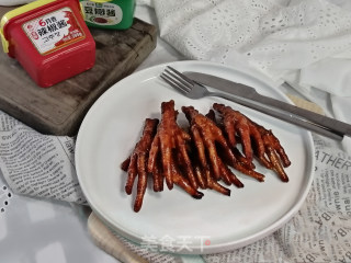 酱香辣烤鸡爪的做法