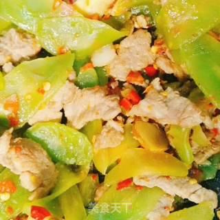 糟辣莴笋炒肉片的做法