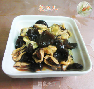 黑木耳拌淡菜的做法