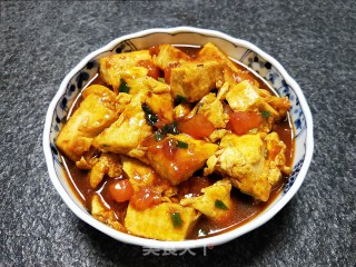 鸡蛋炒豆腐的做法