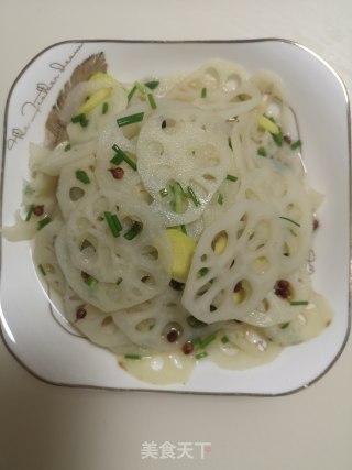 凉拌莲藕的做法