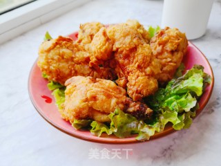 金黄脆香的炸鸡的做法