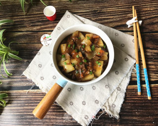黑椒牛肉烩冬瓜的做法