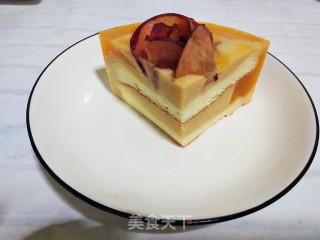 豆本豆奶芒果慕斯蛋糕