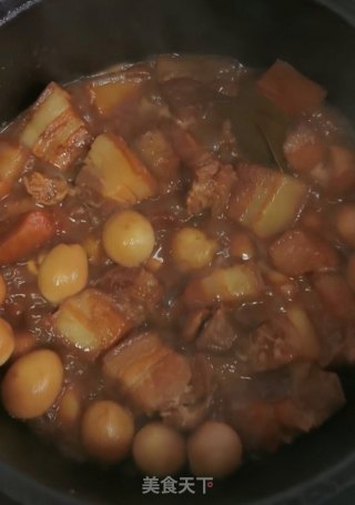 鹌鹑蛋红烧肉的做法
