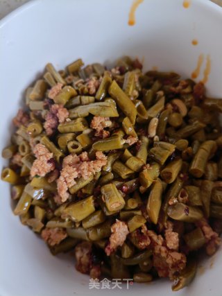 烂肉豇豆的做法