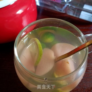 青桔桃罐头冰水的做法