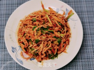凉拌麻辣鸡丝的做法