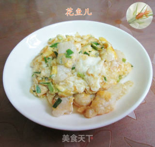 巴沙鱼柳炒鸡蛋的做法