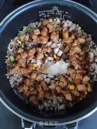 减脂餐——时蔬杂粮饭的做法