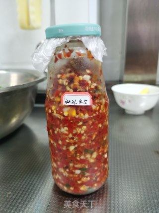 茶油剁辣椒的做法