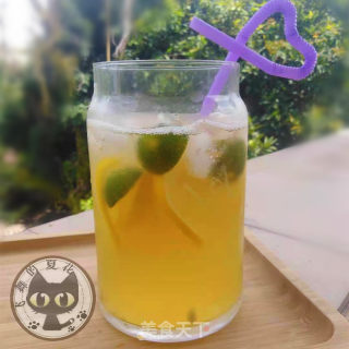 金桔柠檬绿茶的做法